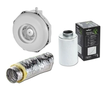Zestaw wentylacyjny wentylator promieniowy Can Fan RK 150mm 760M3/H + Filtr Węglowy 150mm + Przewód