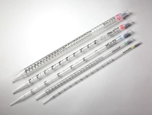 Pipeta akrylowa 5 ml z podziałką / sięga do dna butelki