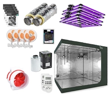 Growbox Zestaw RoyalRoom 240x240x200cm + 4x Lumatek Attis PRO 300W