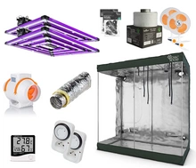 Growbox Zestaw RoyalRoom 200x100x200 + 2x Lumatek ATS 300W PRO LED FULL SPECTRUM