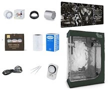 Growbox Zestaw RoyalRoom ® C80S 80x40x160cm + The Jackson Nemesis 200W