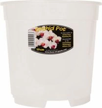 Doniczka okrągła przezroczysta do Orchidei Growth Technology 19cm