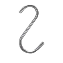 Hak metalowy, typu "S" - do zawieszania przedmiotów 6,5cm x 3cm