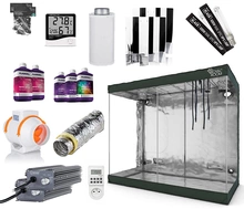 Zestaw Growbox namiot RoyalRoom 240x120x200cm + 2x HPS Lumii Black 600W dual + 2x zasilacz Lucius
