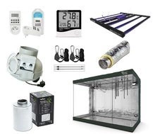 Zestaw uprawny namiot RoyalRoom 300x150x200cm + 2x Lumatek LED Zeus 600W 2.9