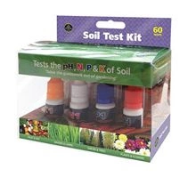 Garland Soil Test Kit 60  - 60x test NPK do badań gleby (PH, azot, fosfor, potas)